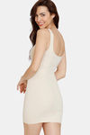 Zivame High Compression Shaping Dress - Oyster White — thumbnail 5